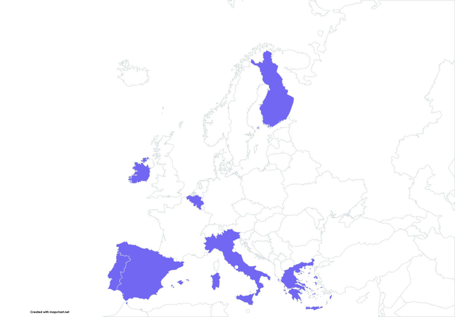 Mappa del progetto europeo COMHOM
