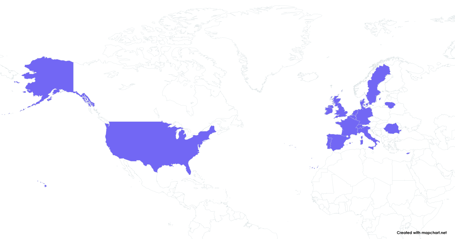 Mappa del progetto europeo Readi