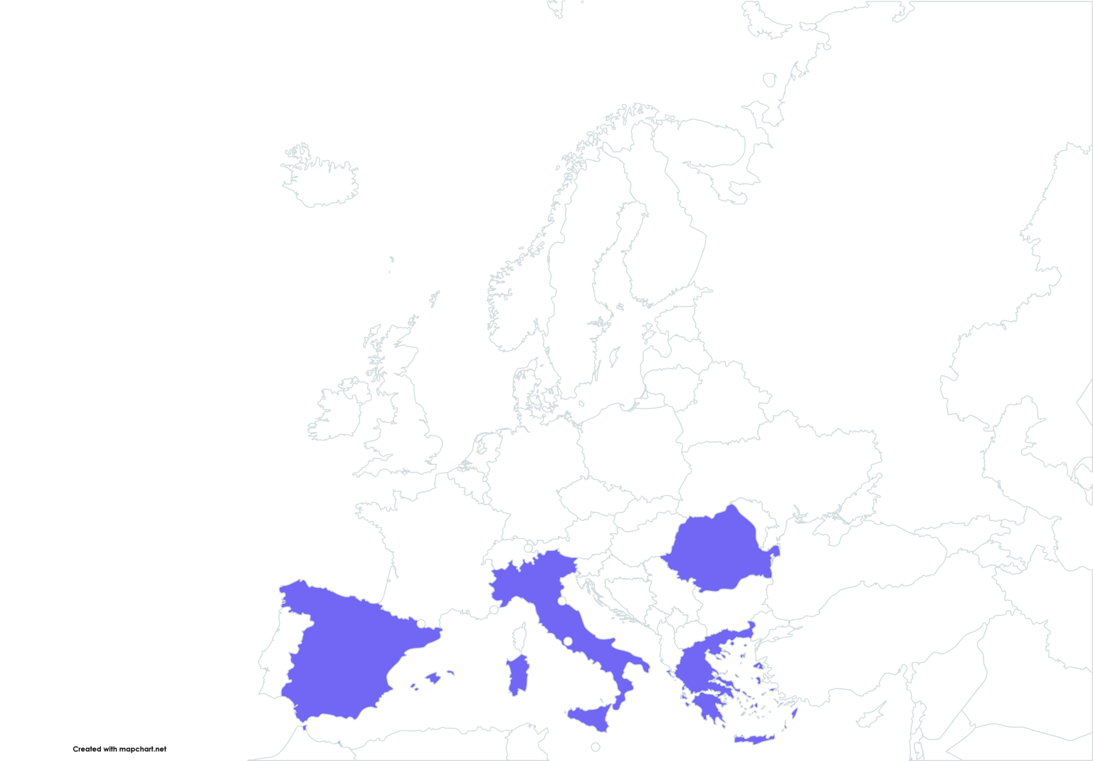 Mappa del progetto europeo Mentor