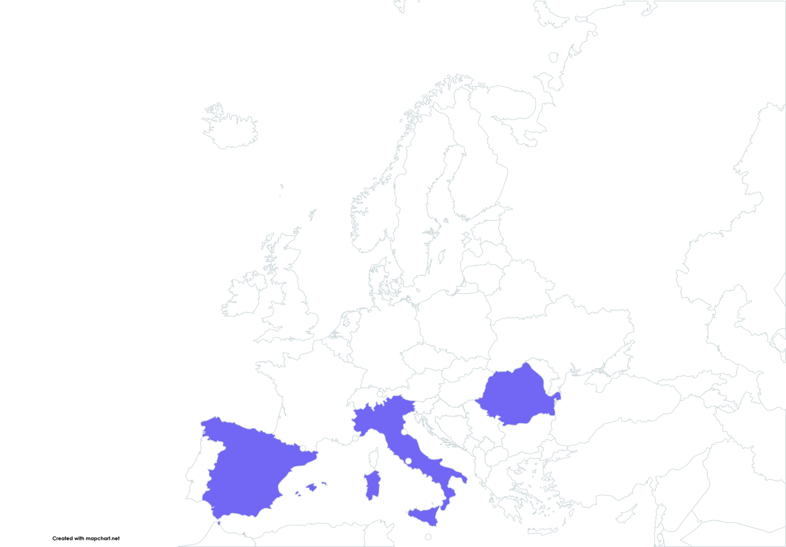 Mappa del progetto europeo Mind Inclusion 3